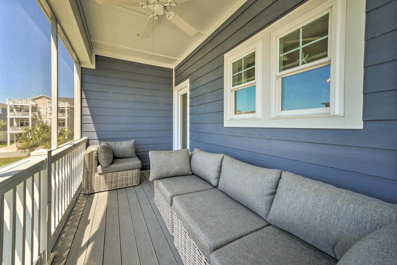 Bright Coastal Abode With Porch And Beach Access! Carolina Beach Ngoại thất bức ảnh